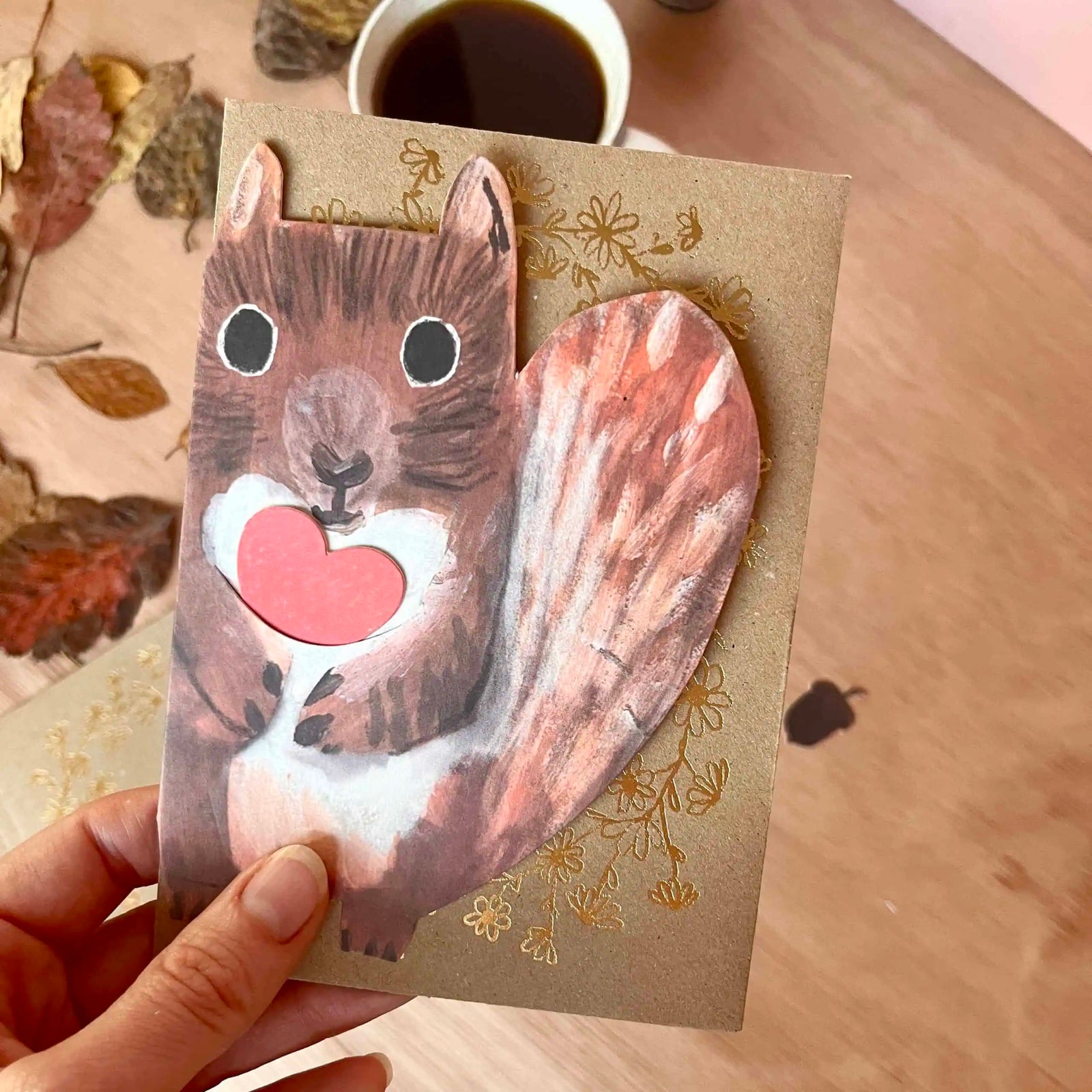 Laura Skilbeck Cards Squirrel Card