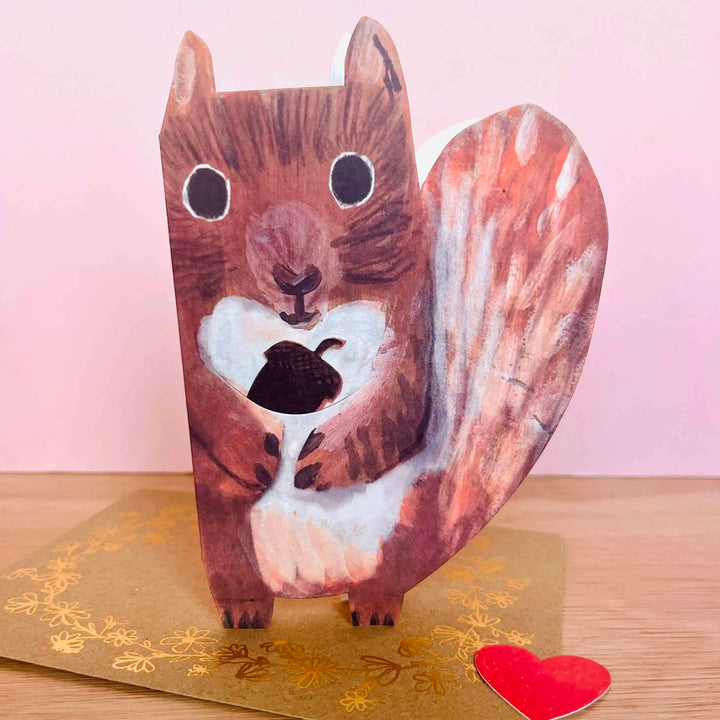 Laura Skilbeck Cards Squirrel Card