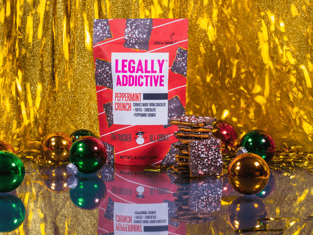 Legally Addictive Foods Treats Peppermint Crunch - Holiday Cookie