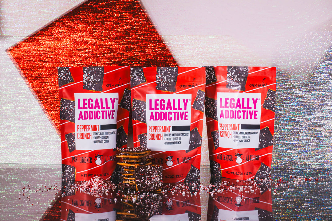Legally Addictive Foods Treats Peppermint Crunch - Holiday Cookie