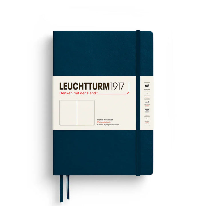 Leuchtturm1917 Paper Blank / Deep Sea Leuchtturm1917 Notebook Medium (A5) - Hardcover