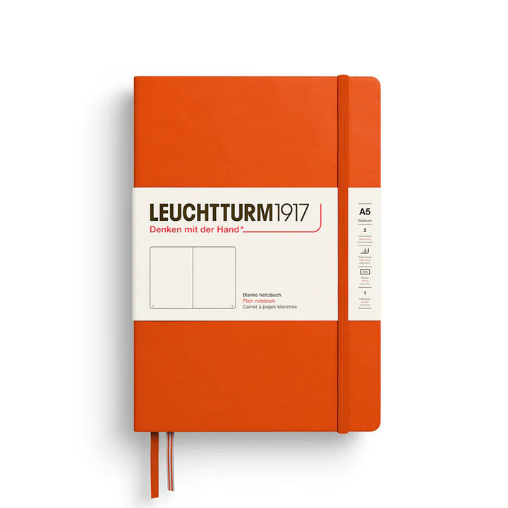 Leuchtturm1917 Paper Blank / Pumpkin Leuchtturm1917 Notebook Medium (A5) - Hardcover