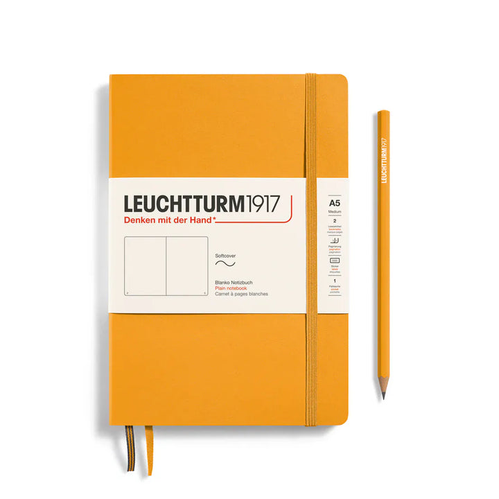 Leuchtturm1917 Paper Blank / Rising Sun Leuchtturm1917 Notebook Medium (A5) - Softcover