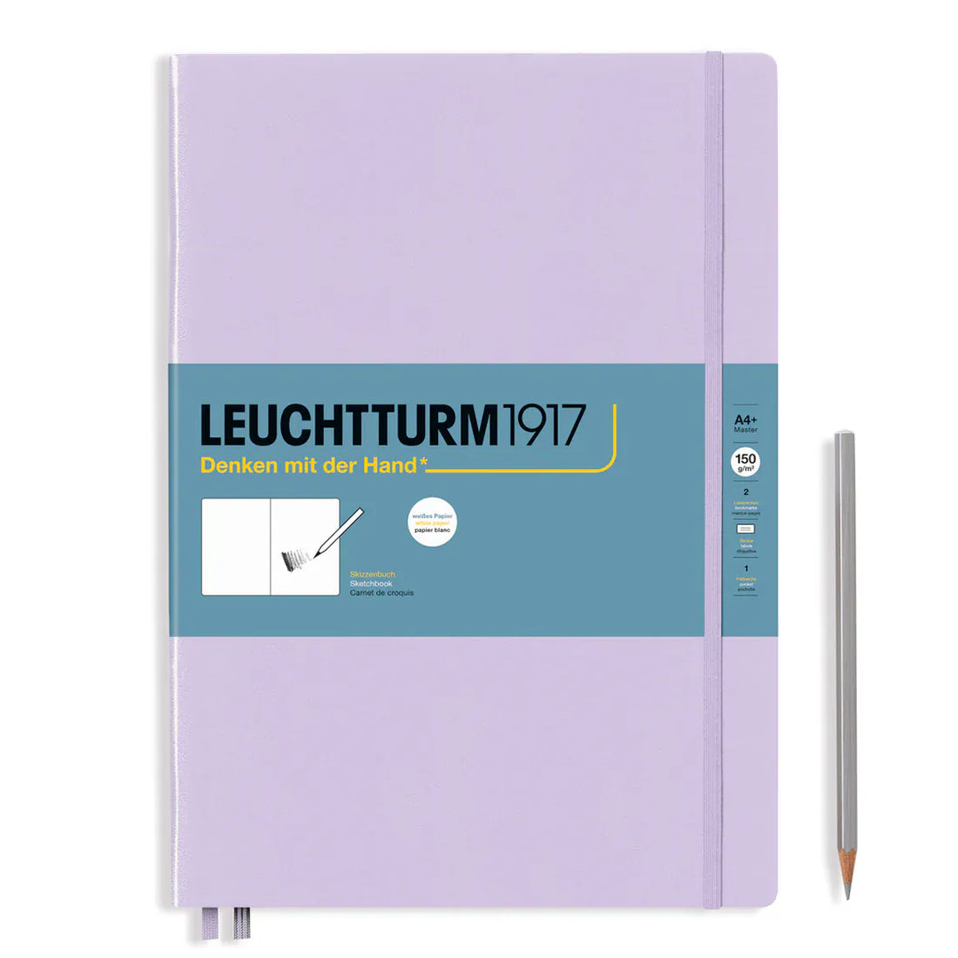 Leuchtturm1917 Paper Master A4+ / Lilac Leuchtturm Sketchbook, 112 pages, 150 g/sqm