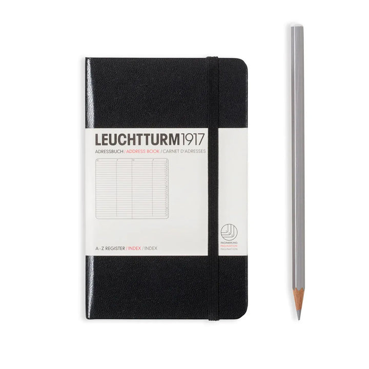 Leuchtturm1917 Paper Pocket (A6) / Black Leuchtturm1917 Address Book