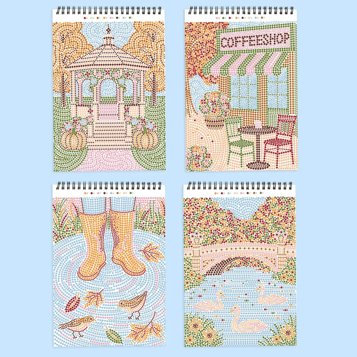 Lifelines Art & Craft Kits FlowArt: Dot-by-Letter, Strolling though Fall | Lifelines
