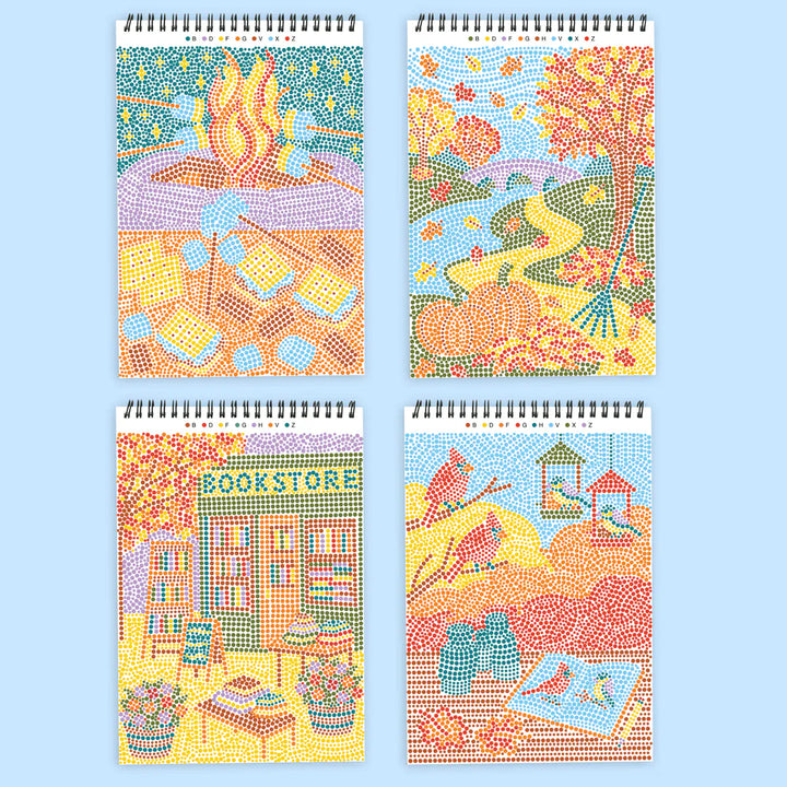 Lifelines Art & Craft Kits FlowArt: Dot-by-Letter, Sweater Weather | Lifelines