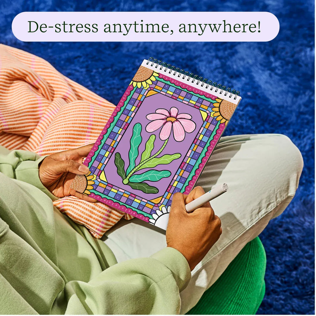 Lifelines Gifts Flowart Color-to-Reveal - Fragrant Blooms