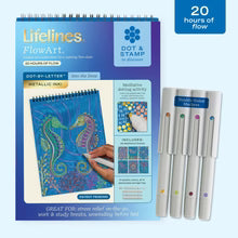 Lifelines Gifts Flowart Dot By Letter - Into the Deep