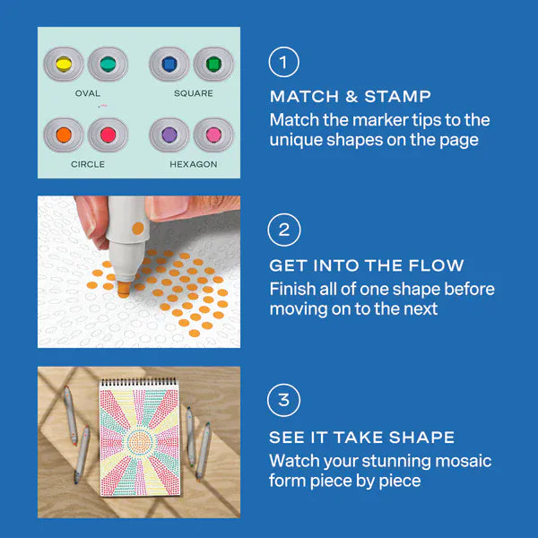Lifelines Gifts FlowArt® Stamp-by-Shape - Mediterranean