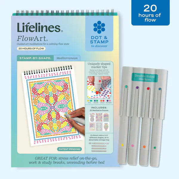 Lifelines Gifts FlowArt® Stamp-by-Shape - Mediterranean