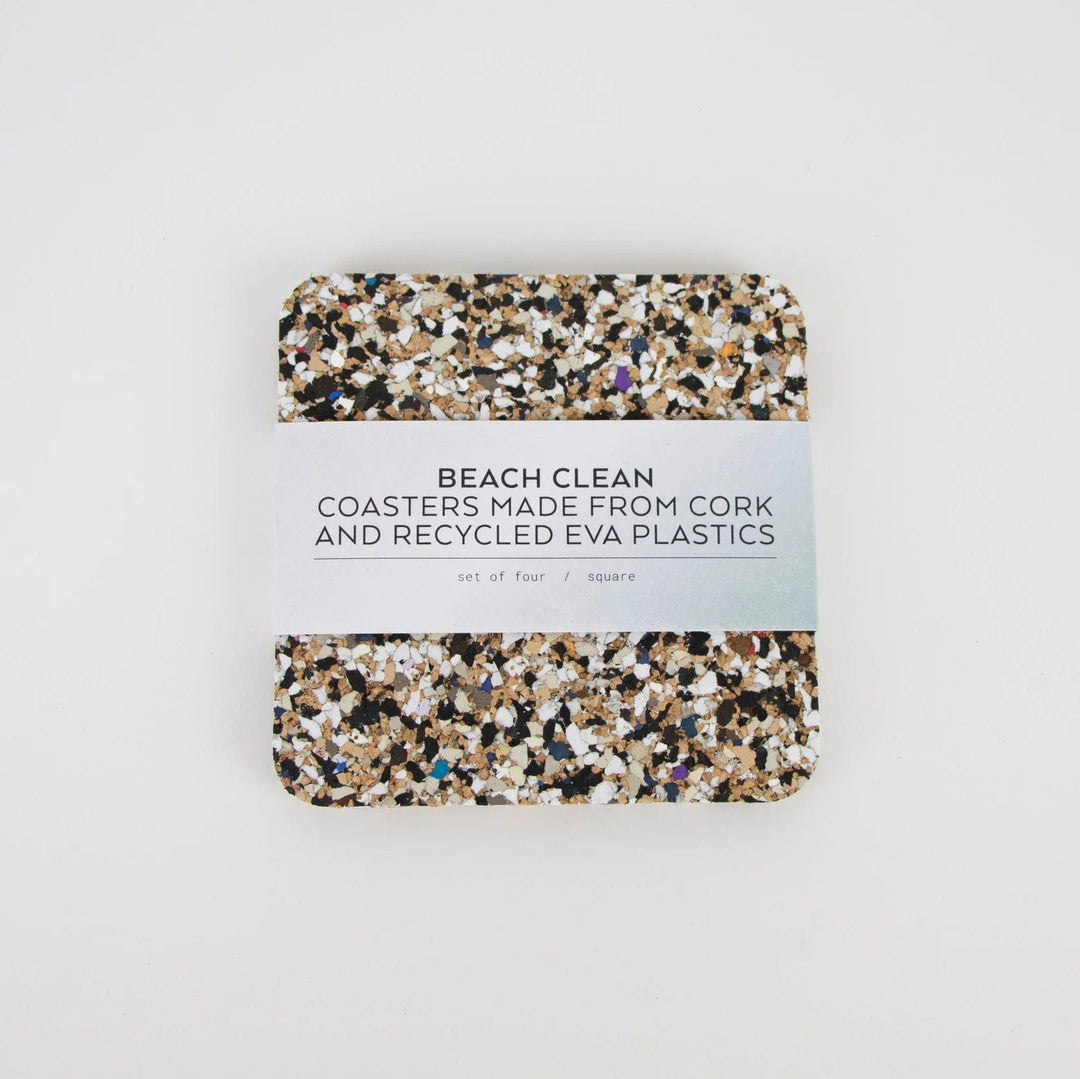 Liga Coasters Beach Clean Square Coaster Set