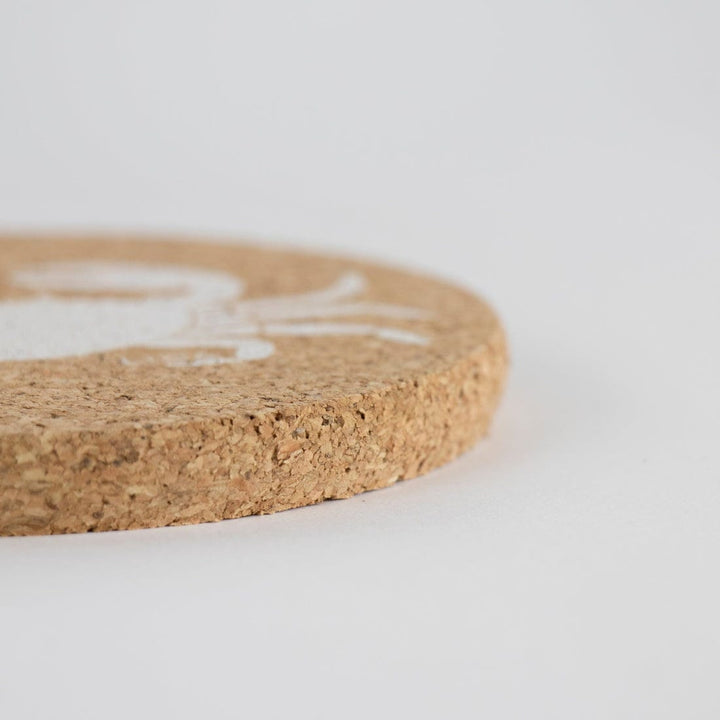 Liga Coasters Printed Cork Coaster - Crab