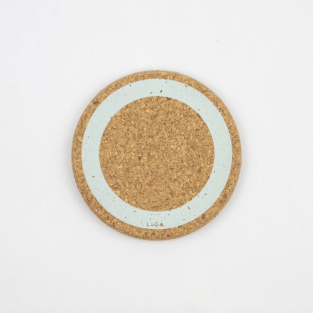 Liga Coasters Printed Cork Coaster - Earth Sky