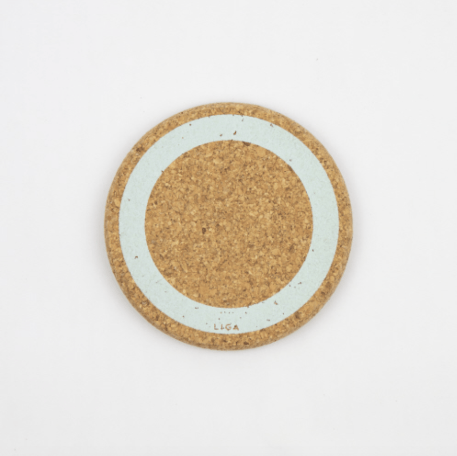 Liga Coasters Printed Cork Coaster - Earth Sky