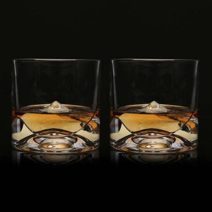 LIITON Food and Beverage Denali Crystal Whiskey Glasses - Set of 2