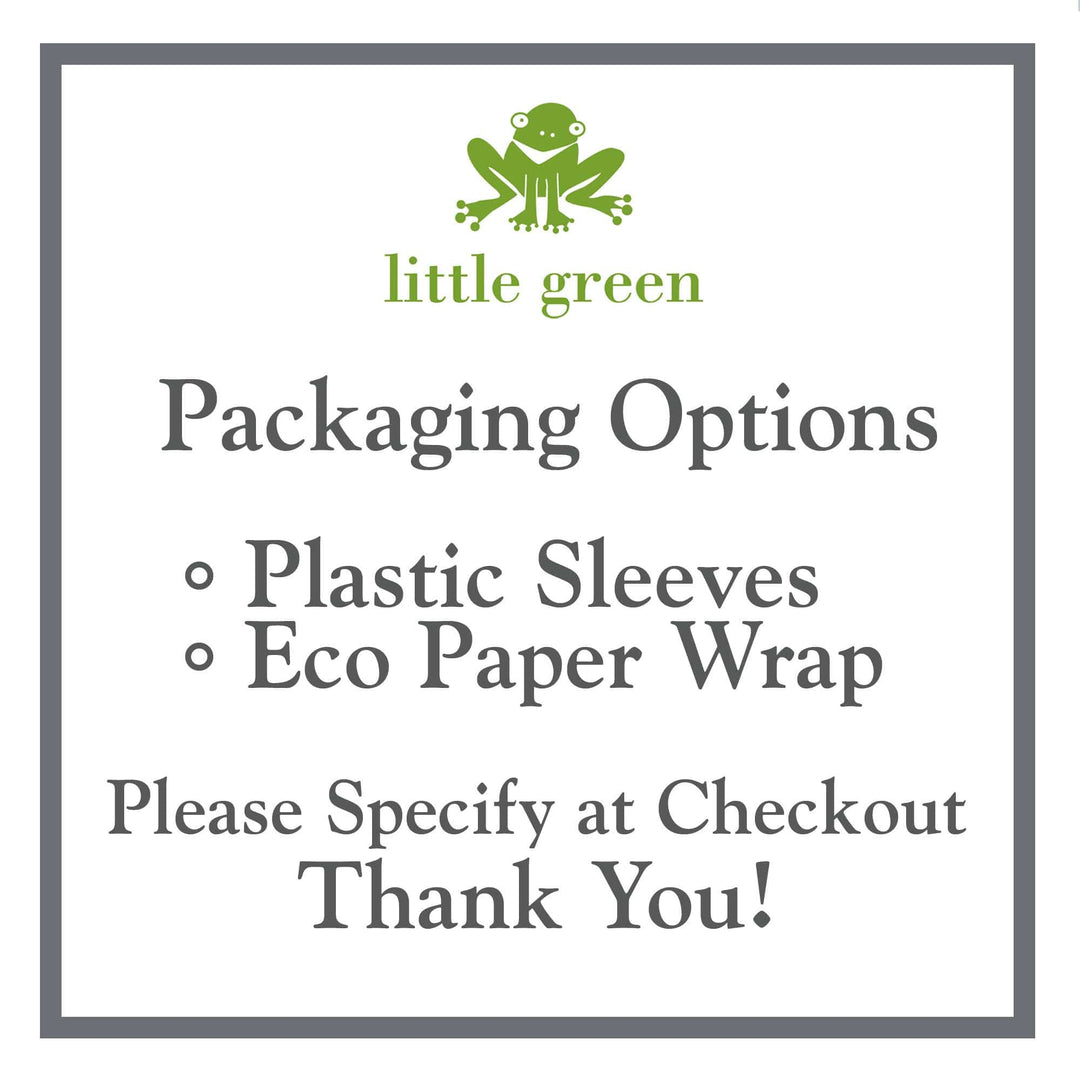 Little Green Card Botanical Yellow Rose Blank Greeting Card