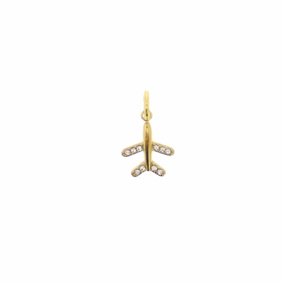 Lotus Jewelry Studio Fashion Airplane Charm
