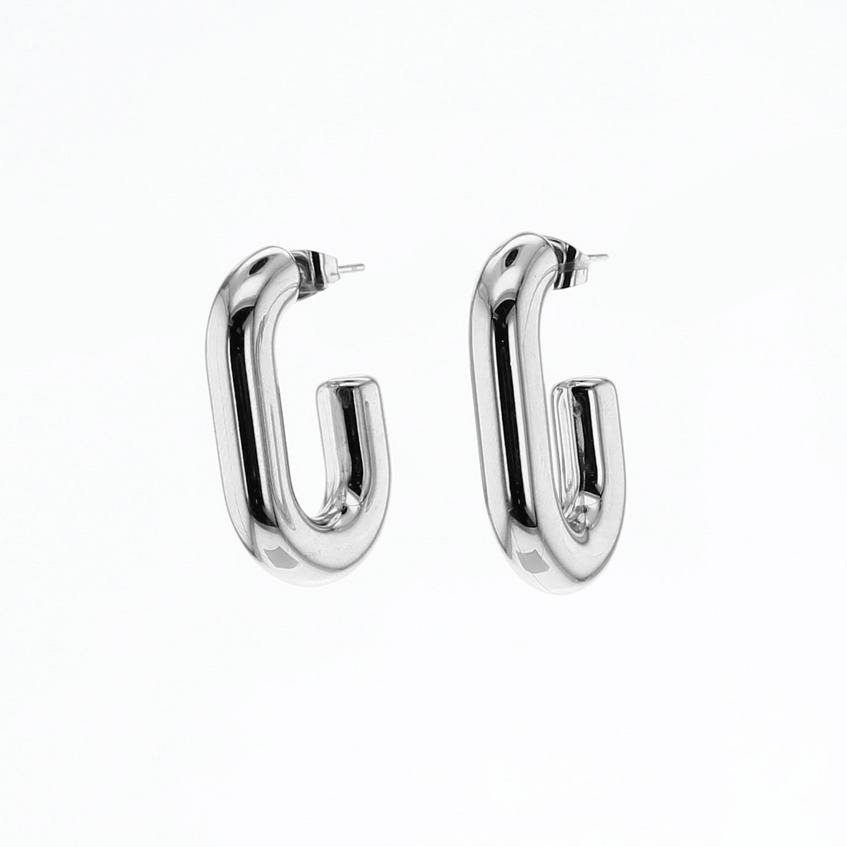 Lotus Jewelry Studio Fashion Carter Waterproof Earrings - Silver