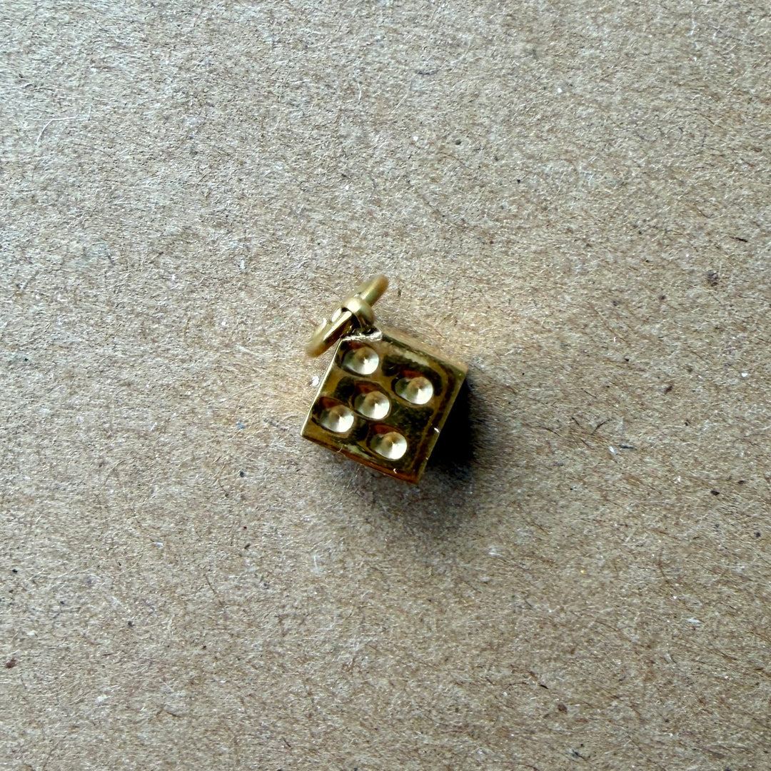 Lotus Jewelry Studio Fashion Dice Charm