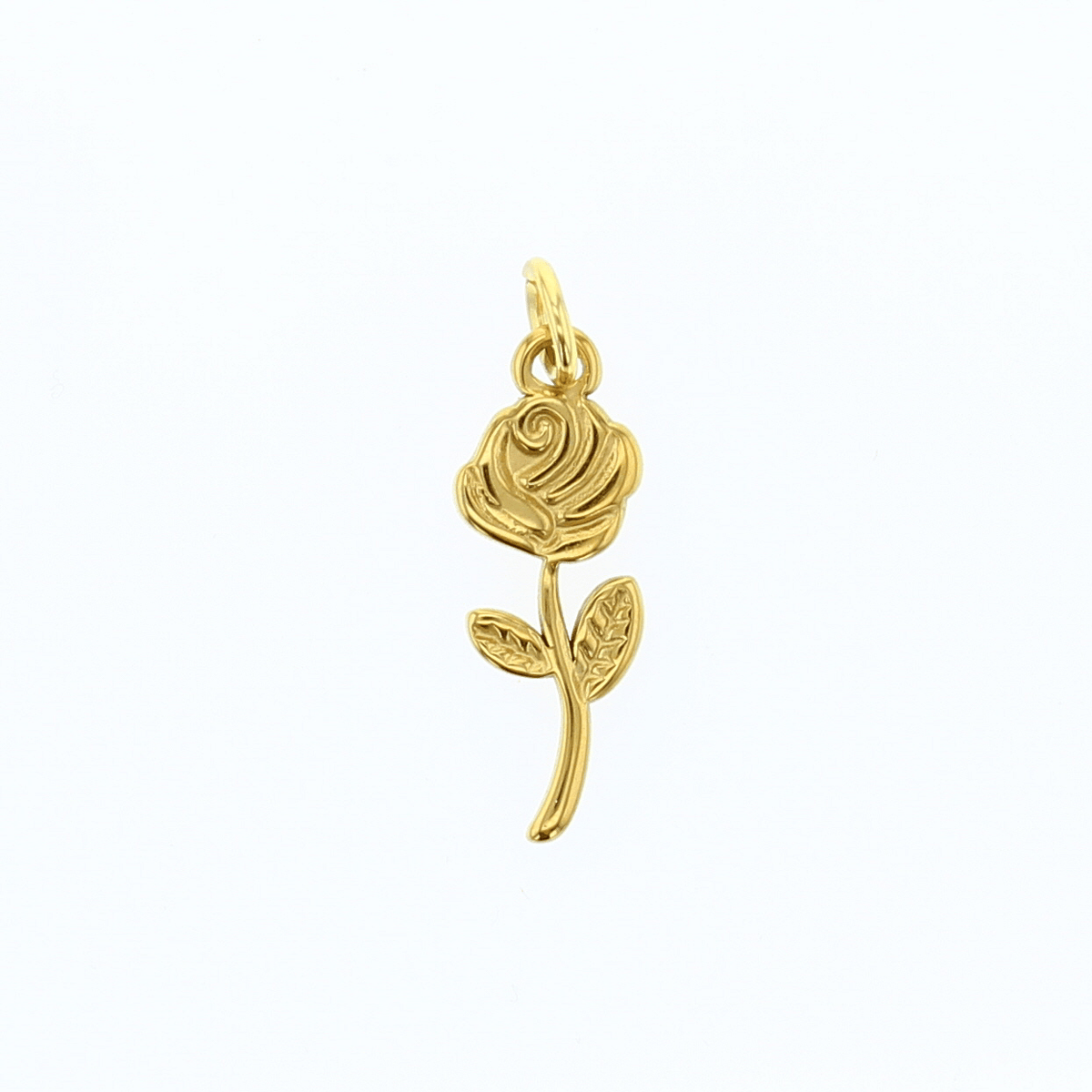 Lotus Jewelry Studio Fashion Gold Rose Charm