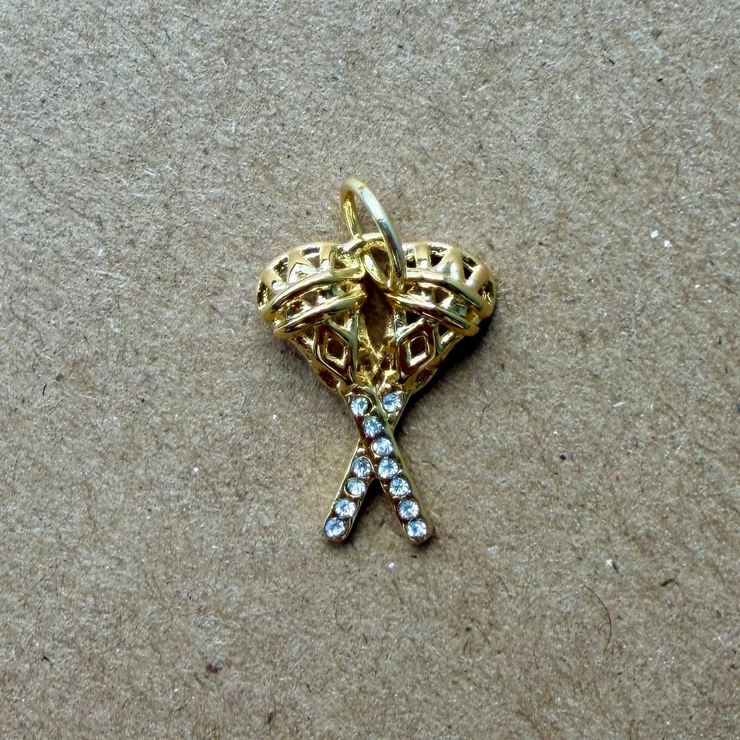 Lotus Jewelry Studio Fashion Lacrosse Charm