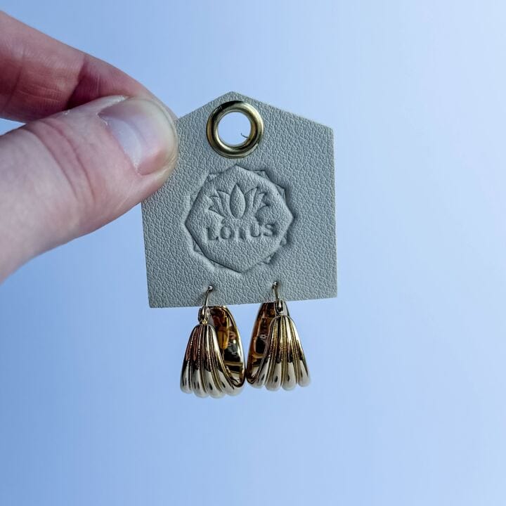 Lotus Jewelry Studio Fashion Nadine Waterproof Earrings