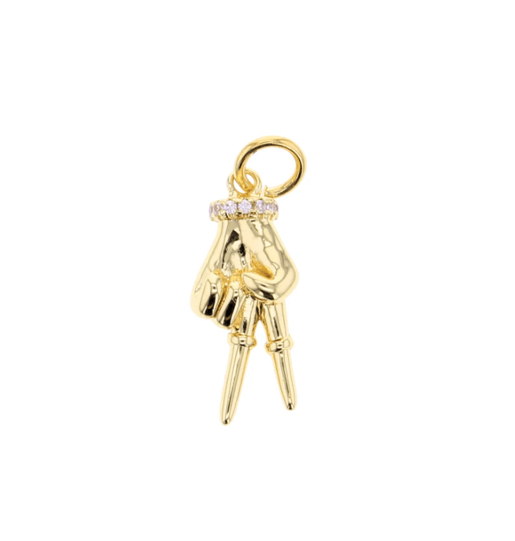 Lotus Jewelry Studio Fashion "Peace" Hand Charm