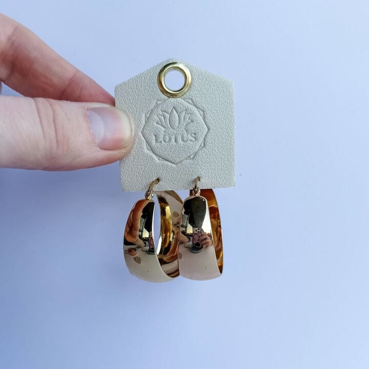 Lotus Jewelry Studio Fashion Rebel Waterproof Earrings