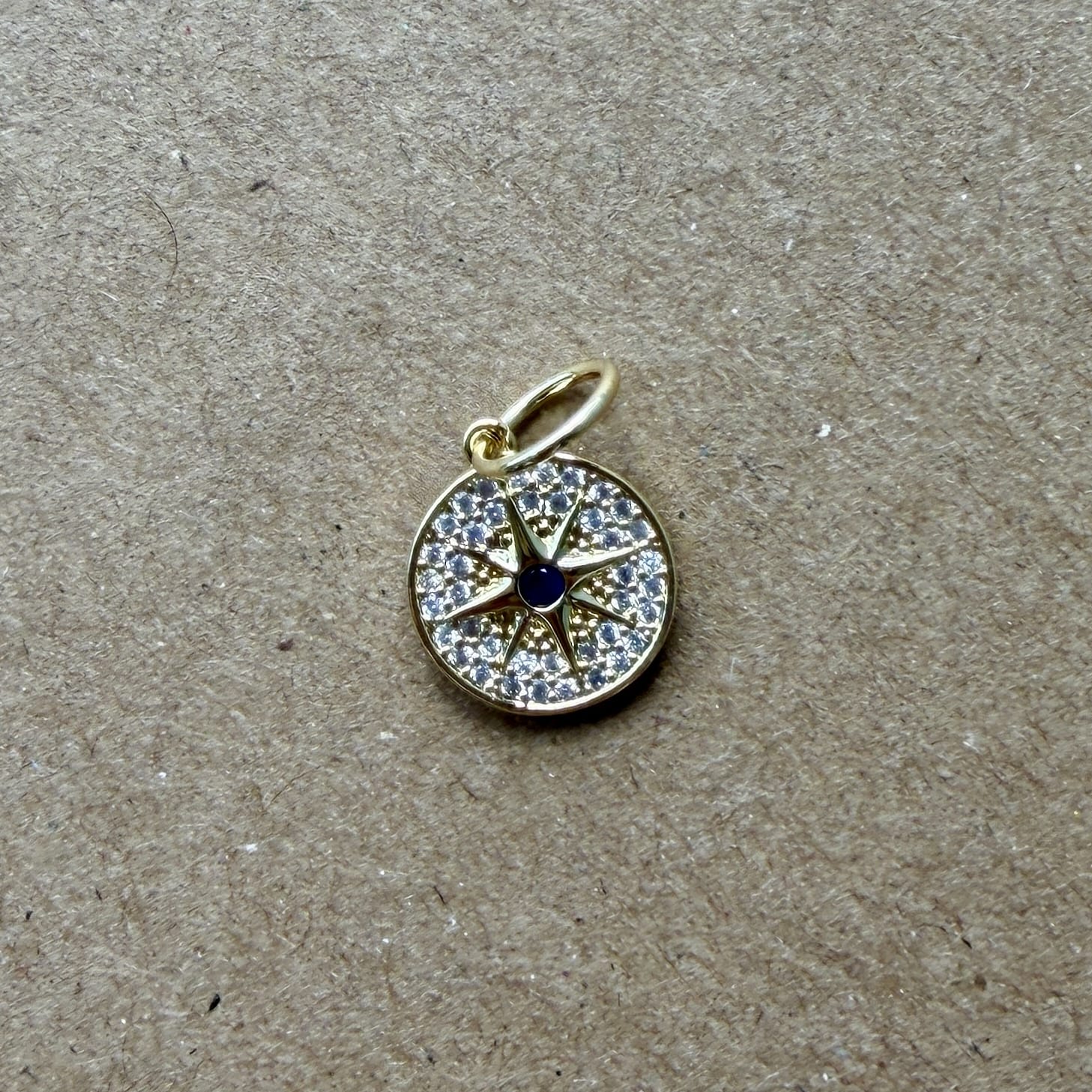 Lotus Jewelry Studio Fashion Saphire North Star Charm