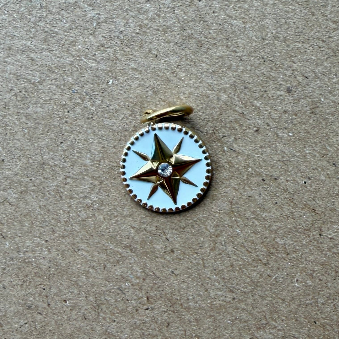 Lotus Jewelry Studio Fashion White Nautical Star Charm