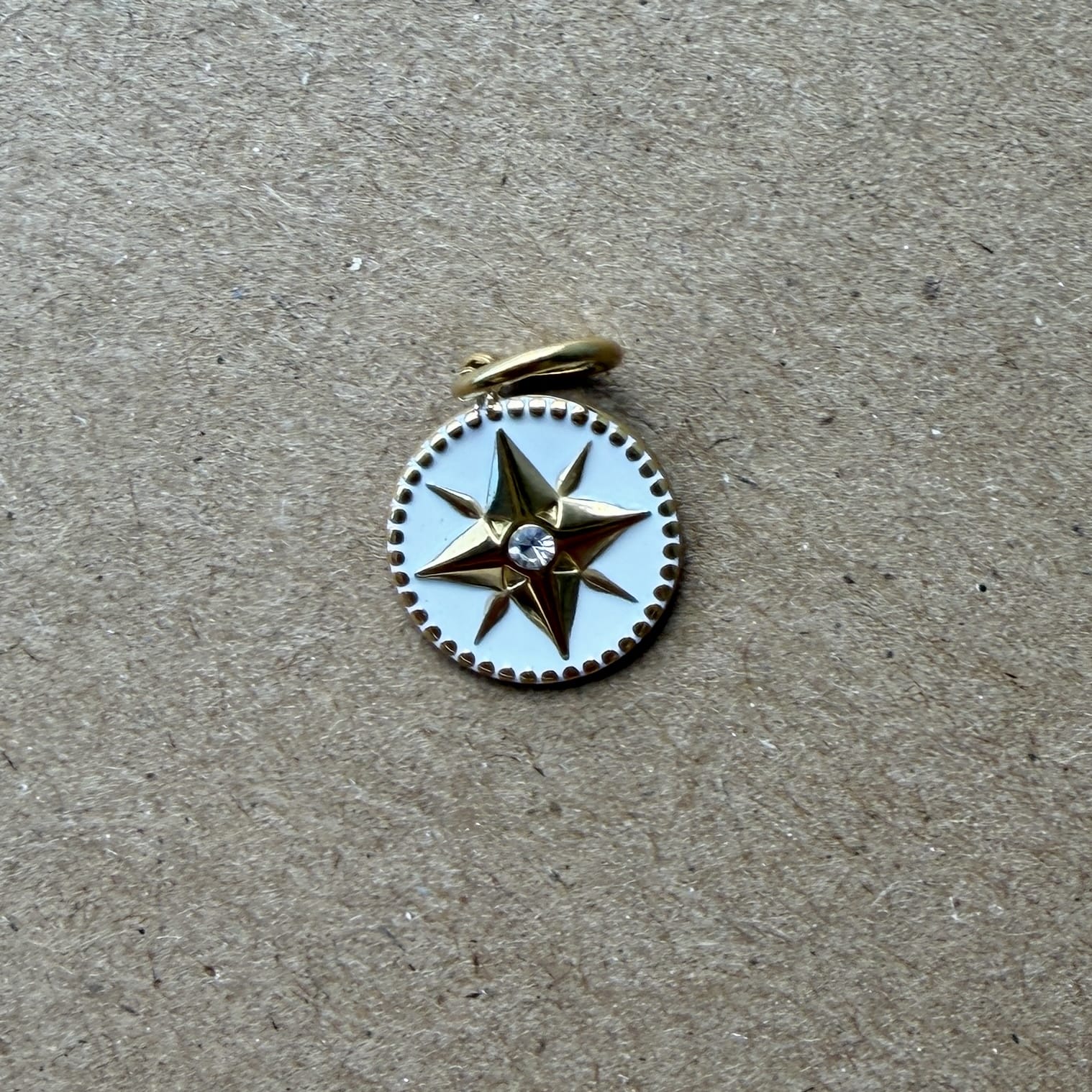 Lotus Jewelry Studio Fashion White Nautical Star Charm