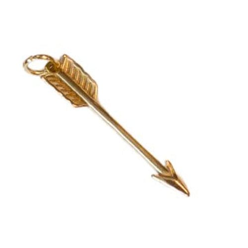 Lotus Jewelry Studio Necklaces Arrow Charm Gold Charms