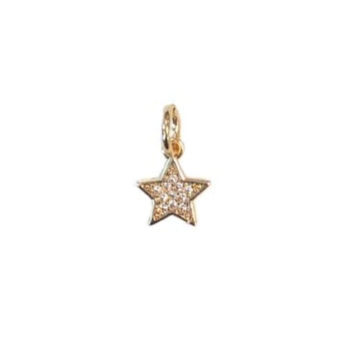 Lotus Jewelry Studio Necklaces CZ Star Gold Charms