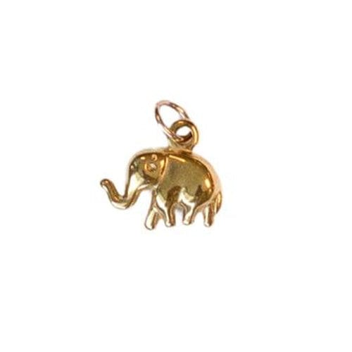 Lotus Jewelry Studio Necklaces Elephant Charm Gold Charms