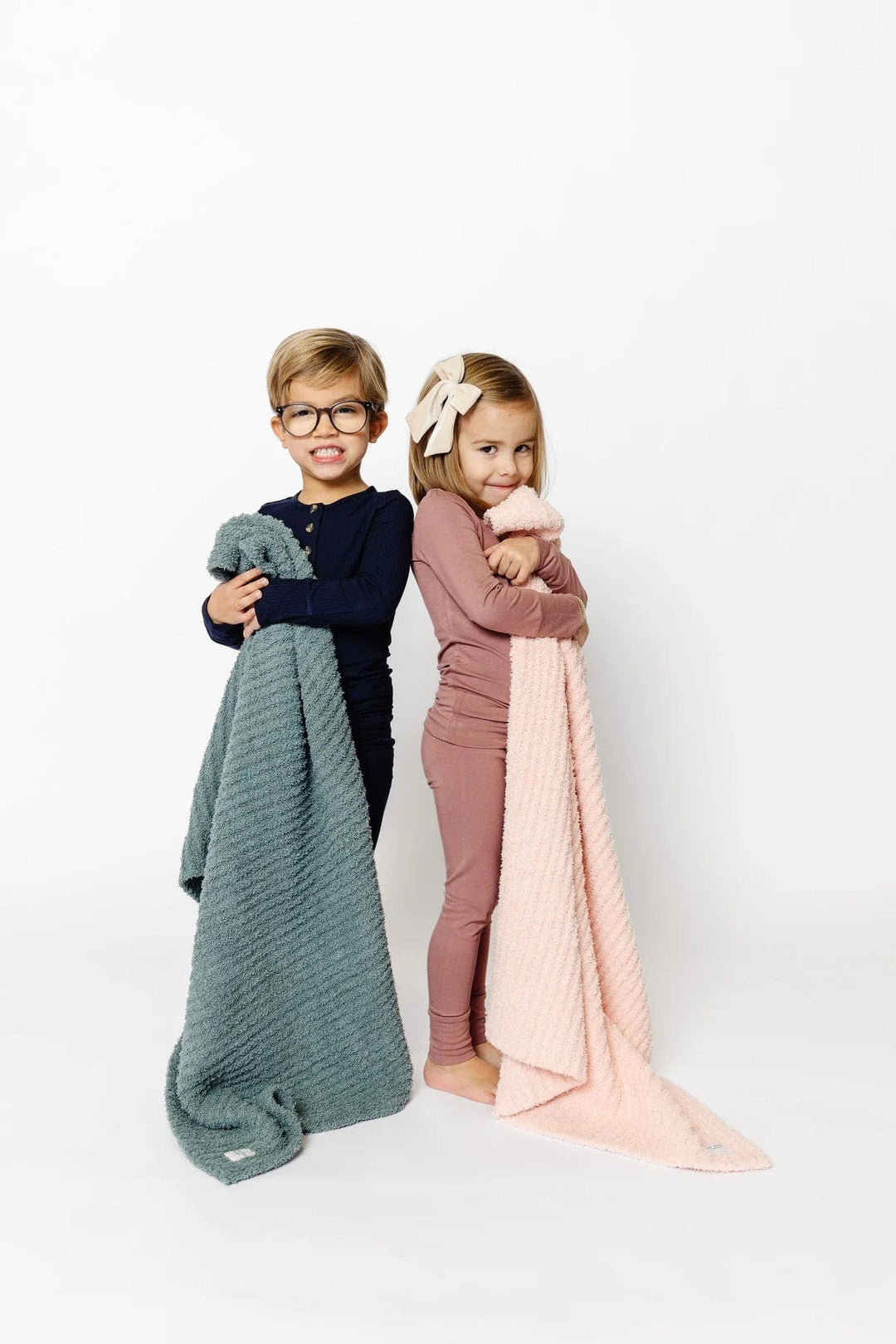 Lou Lou & Company Blanket Chenille Blanket - Blush Pink