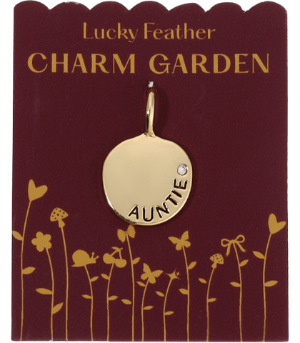 Lucky Feather Charm Charm Garden - Auntie