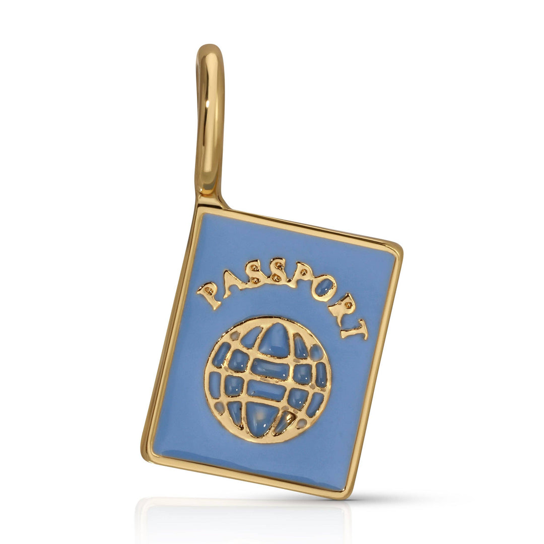 Lucky Feather Fashion Gold Charm Garden- Passport