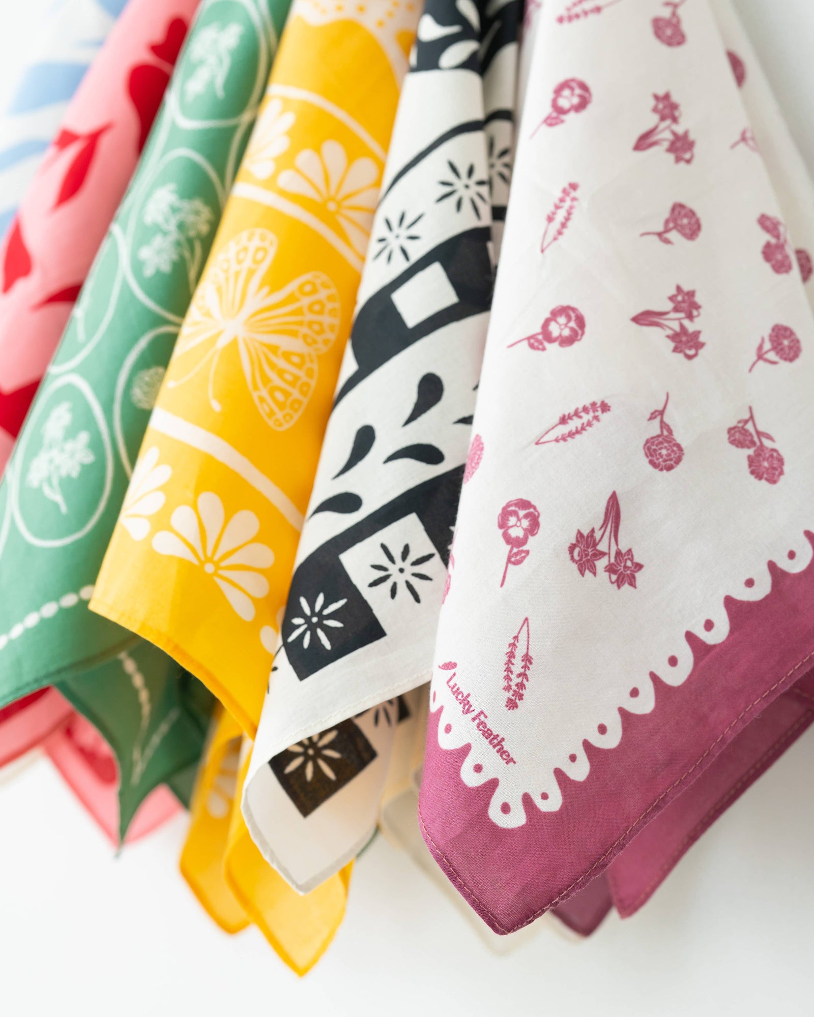 Lucky Feather Fashion Happiness Bandanas