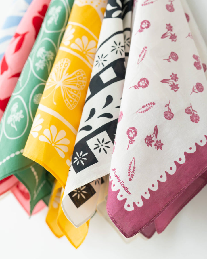 Lucky Feather Fashion Happiness Bandanas