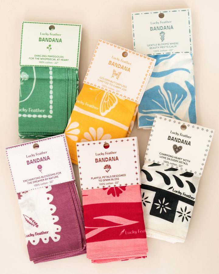 Lucky Feather Fashion Happiness Bandanas