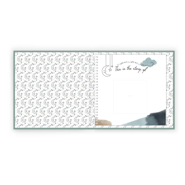 Lucy Darling Baby Celestial Skies - Luxury Memory Book