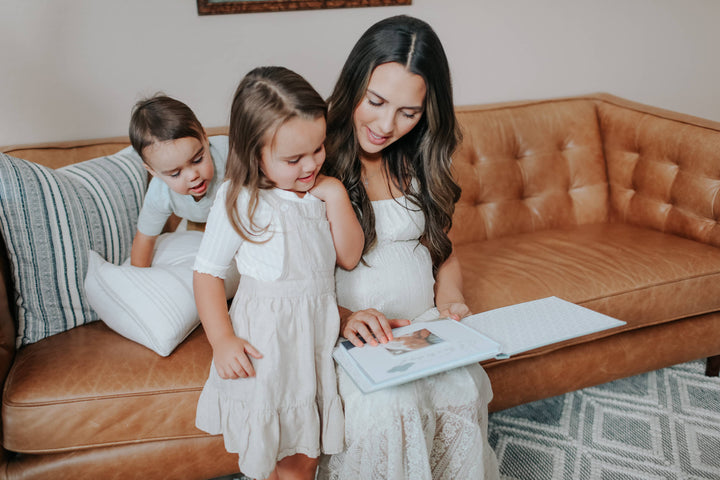 Lucy Darling Baby Celestial Skies - Luxury Memory Book