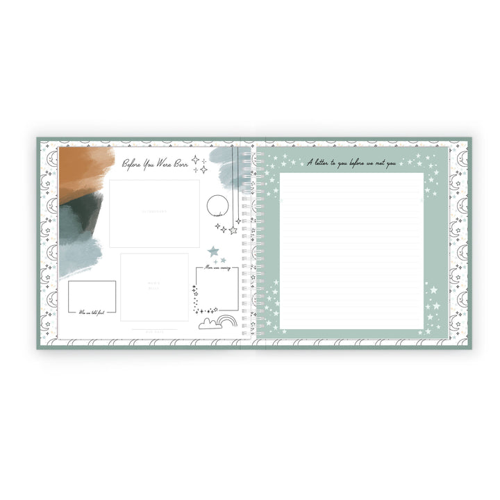 Lucy Darling Baby Celestial Skies - Luxury Memory Book
