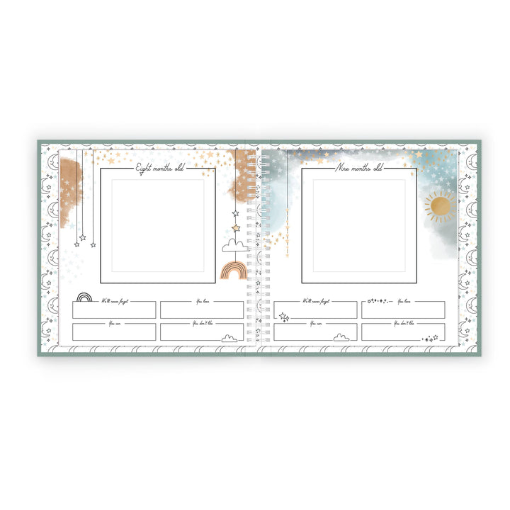 Lucy Darling Baby Celestial Skies - Luxury Memory Book
