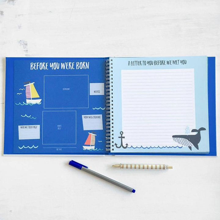 Lucy Darling Baby Little Captain Memory Book