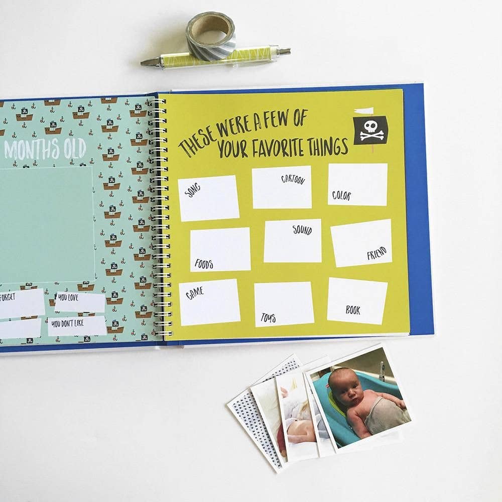 Lucy Darling Baby Little Captain Memory Book