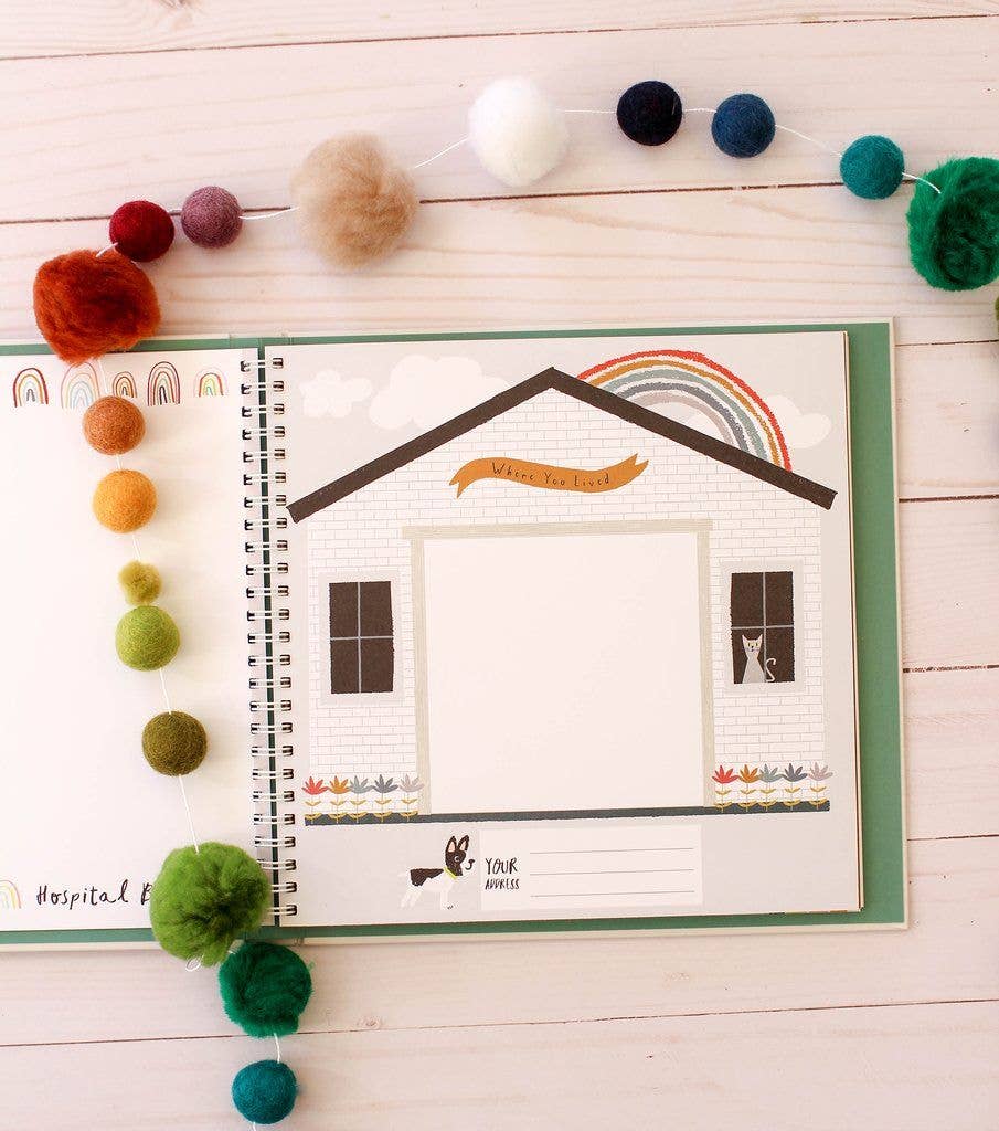 Lucy Darling Baby Little Rainbow Memory Book