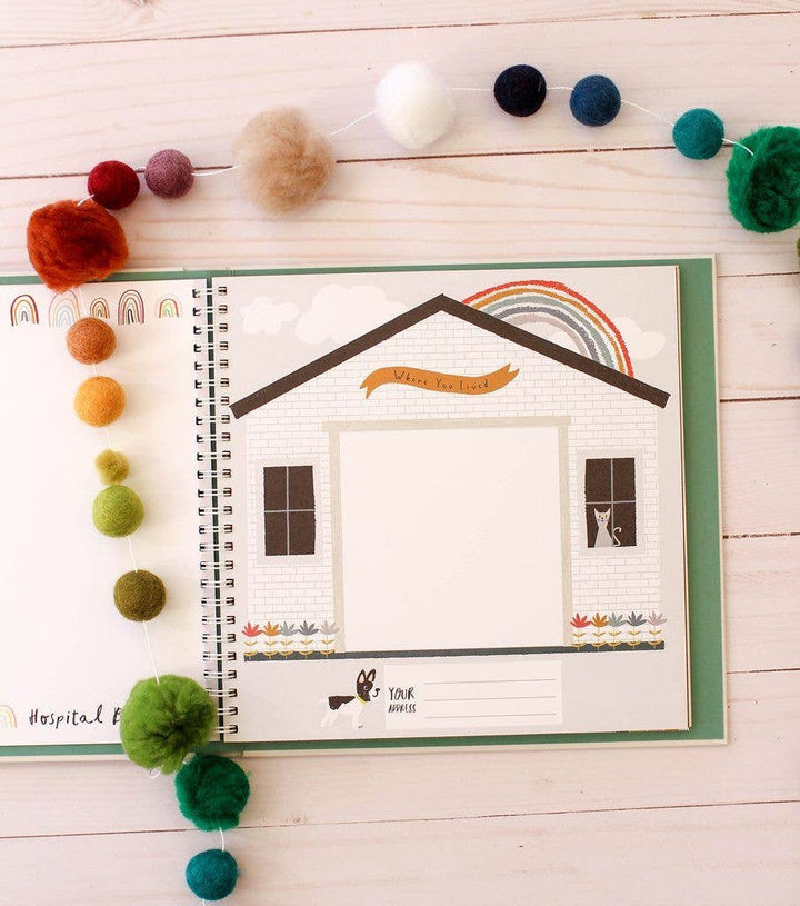 Lucy Darling Baby Little Rainbow Memory Book