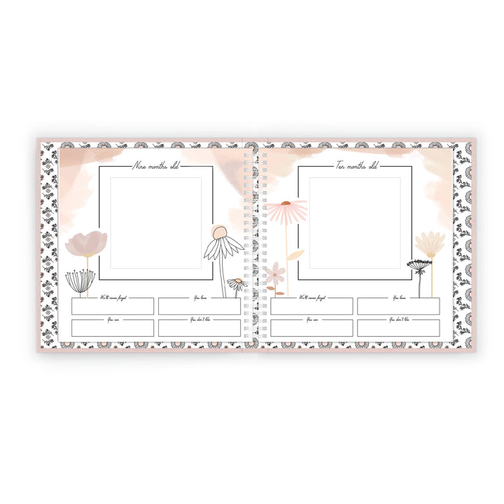 Lucy Darling Baby Wildflower Meadow - Luxury Memory Book